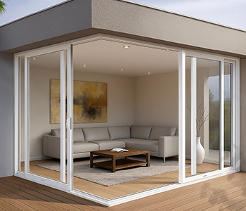 Premium residential facade featuring noise-insulated Fenesta uPVC windows